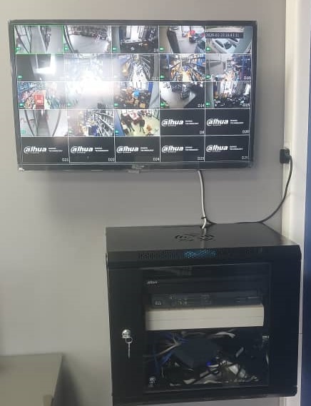 CCTV camera feed